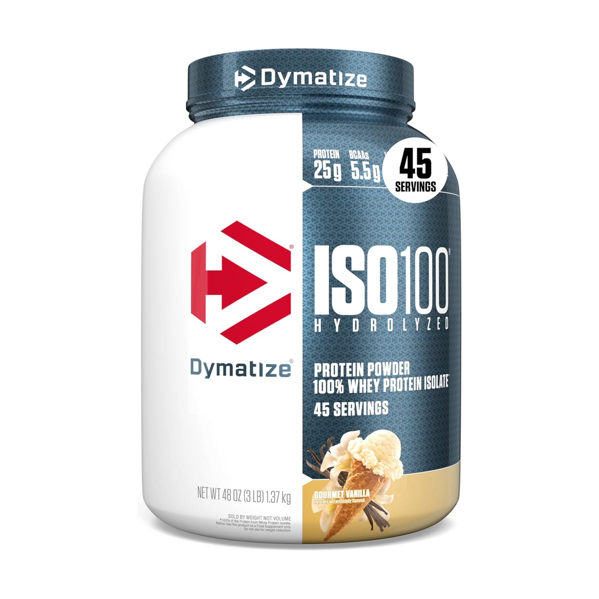 Dymatize Iso 100 Hydrolyzed Whey Protein 3LB