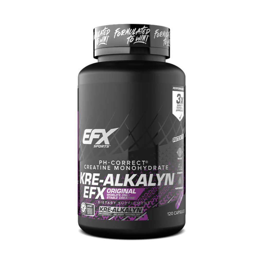EFX Sports Kre-Alkalyn Ph-Correct Creatine Monohydrate Capsules