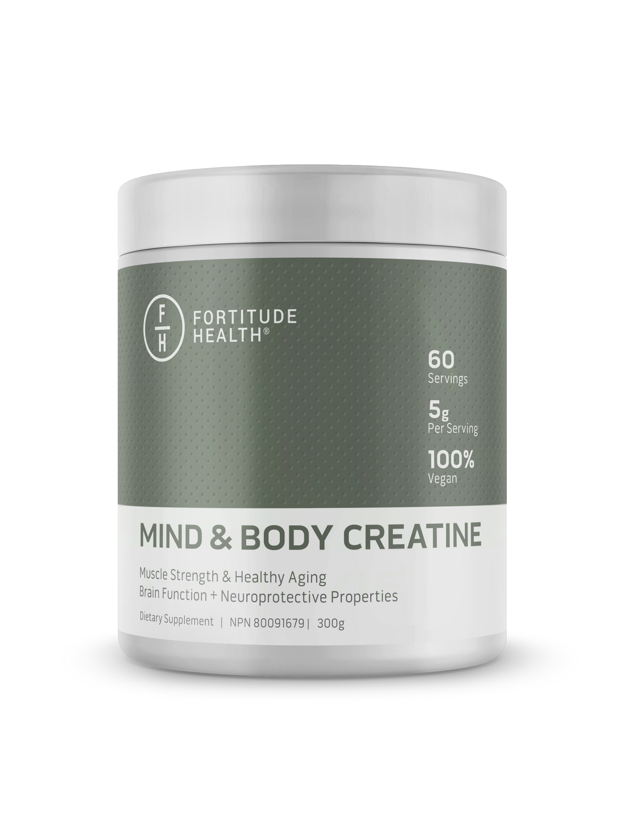 Fortitude Health Mind & Body Creatine 300g