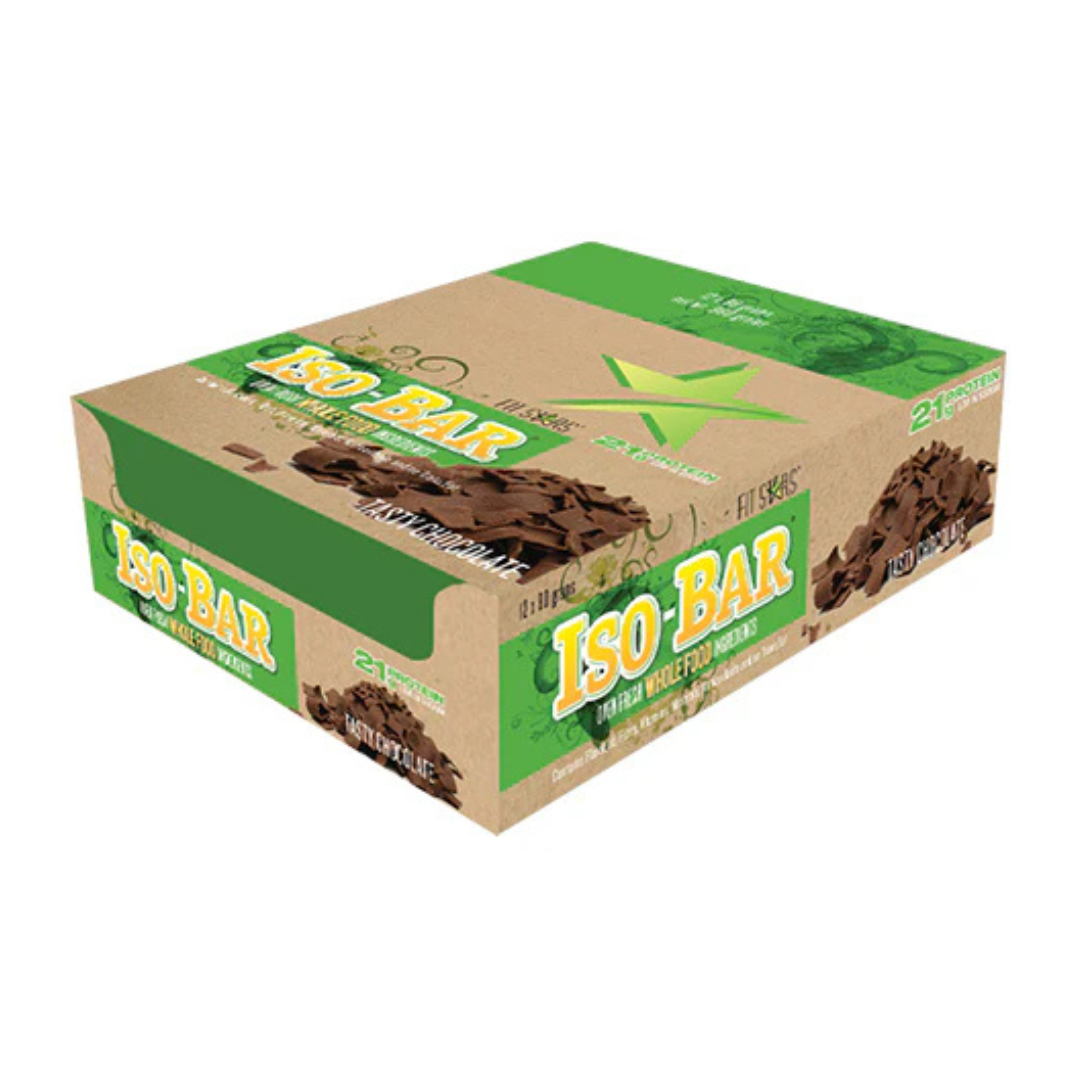 Fit Stars - Iso-Bar (Box of 12) Tasty Chocolate