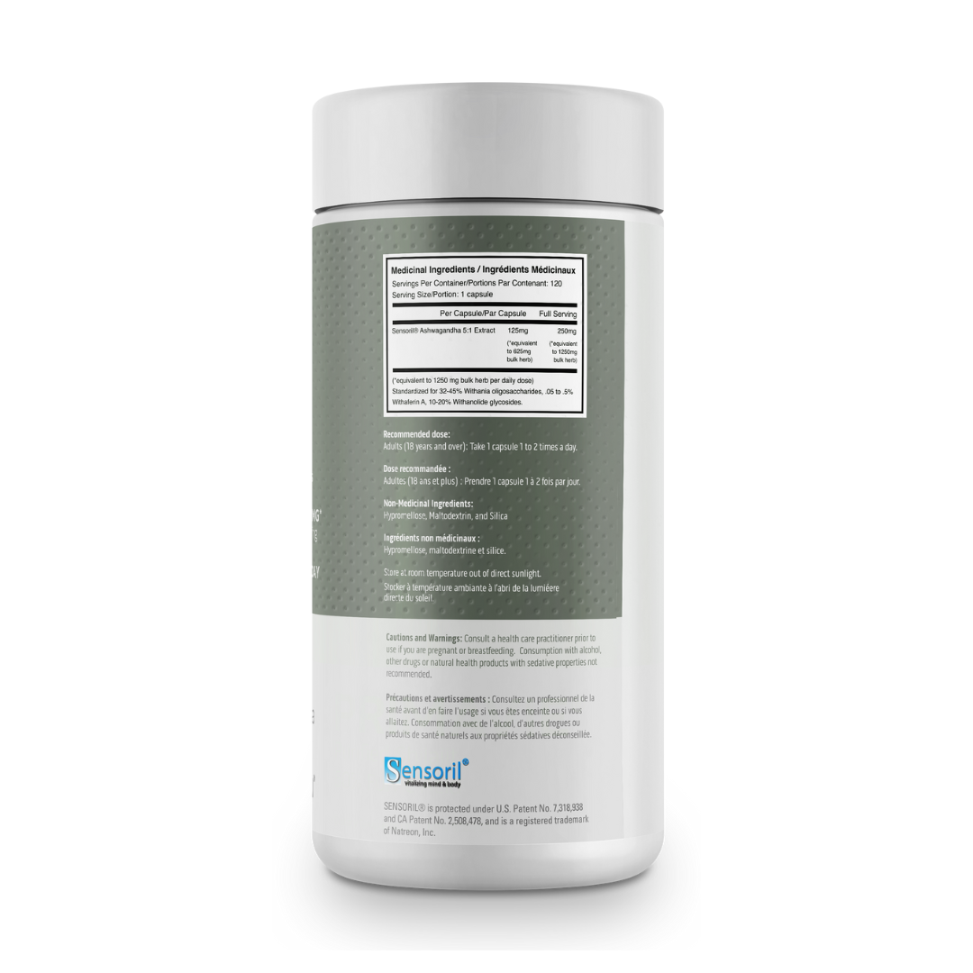 Fortitude Health Senses Sensoril Ashwagandha 120 Capsules