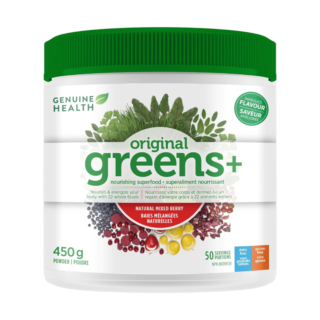 Genuine Health Greens+ Natural 50 Servings
