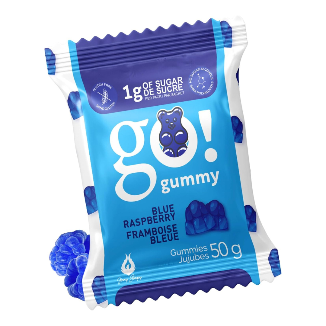 GoGummy Low Sugar Gummies 50g Pouch