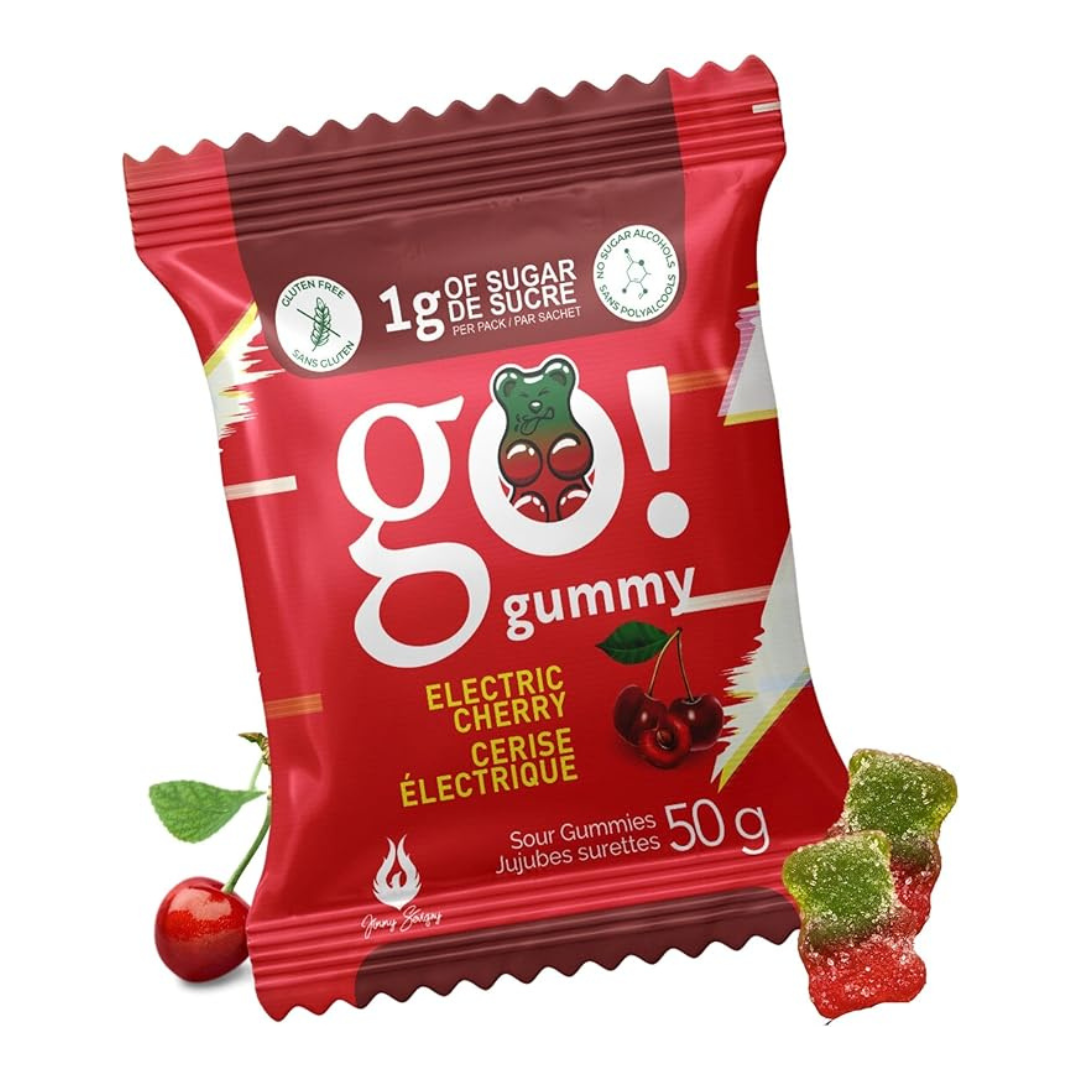 GoGummy Low Sugar Gummies 50g Pouch