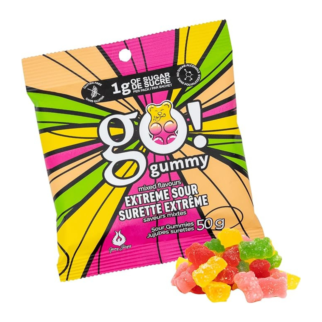 GoGummy Low Sugar Gummies 50g Pouch