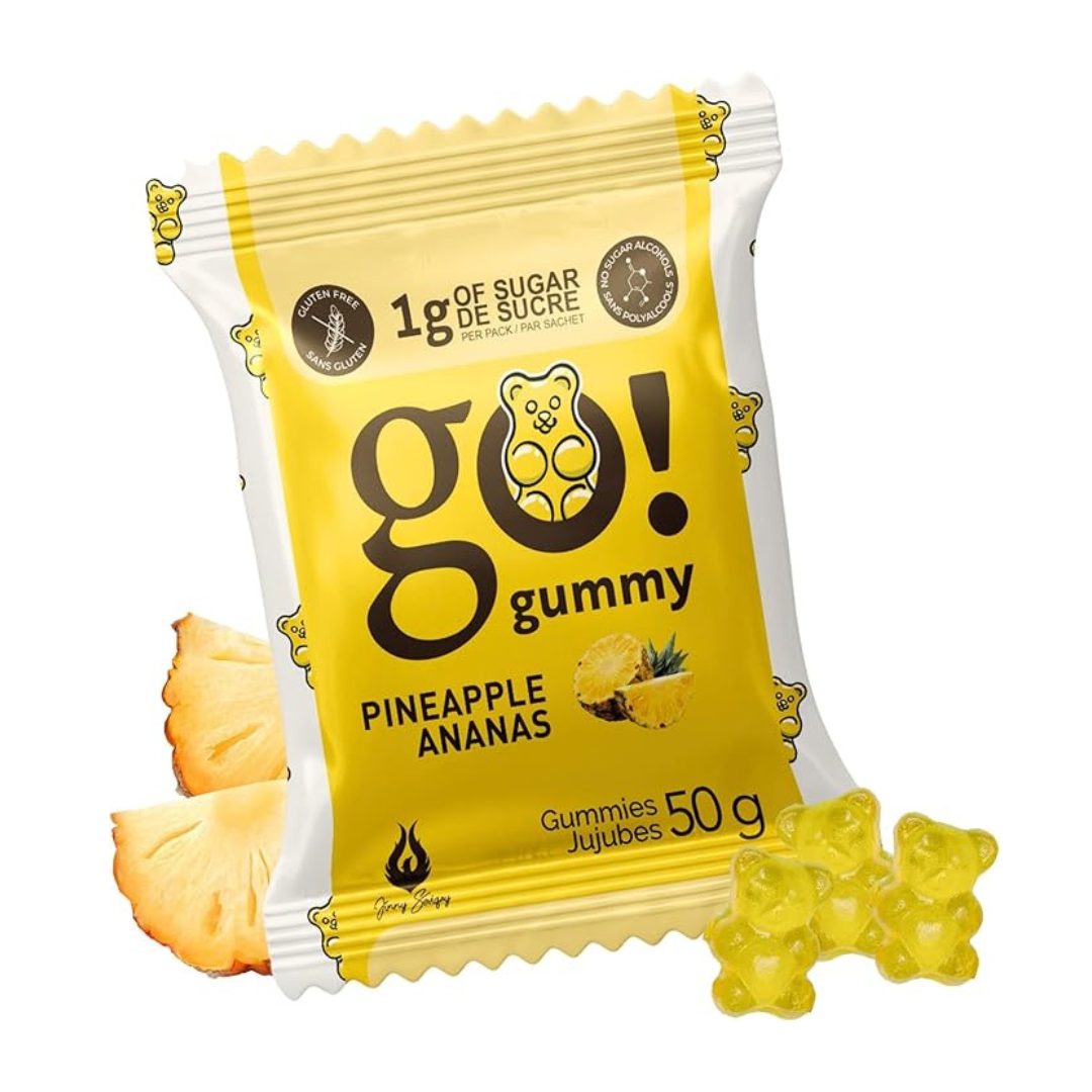 GoGummy Low Sugar Gummies 50g Pouch