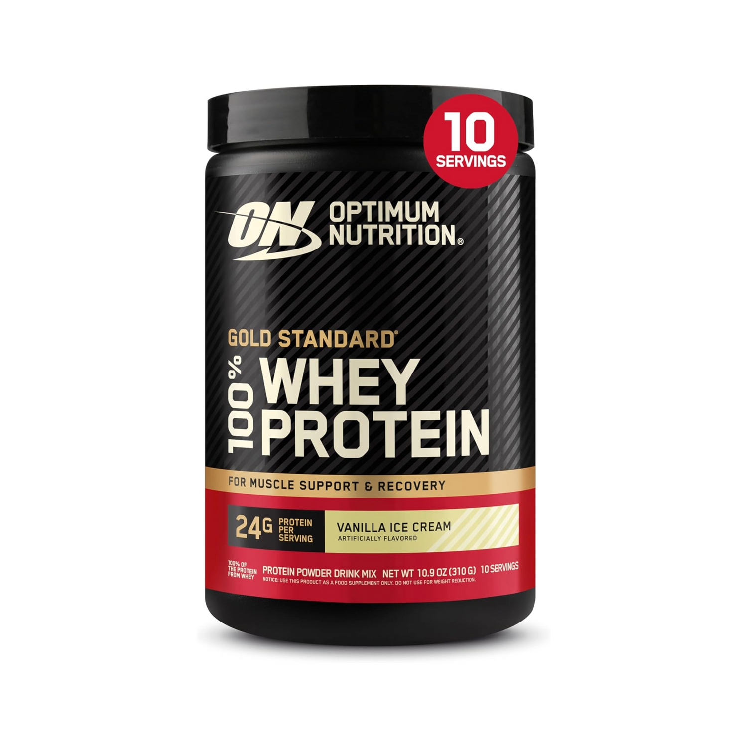 ON Gold Standard Whey 10 Servings Tub