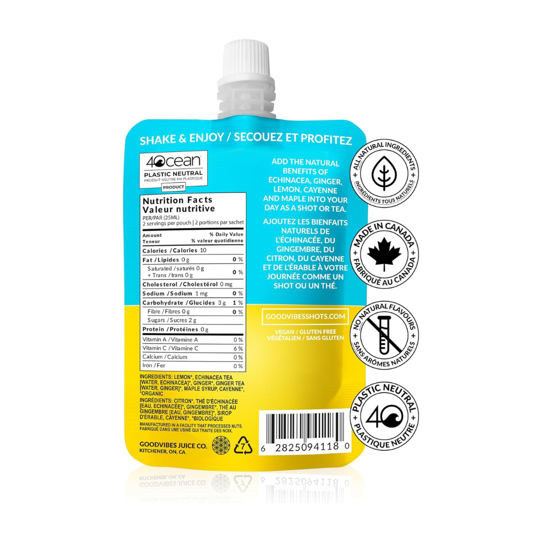 GoodVibes Juice.Co Sick Day +