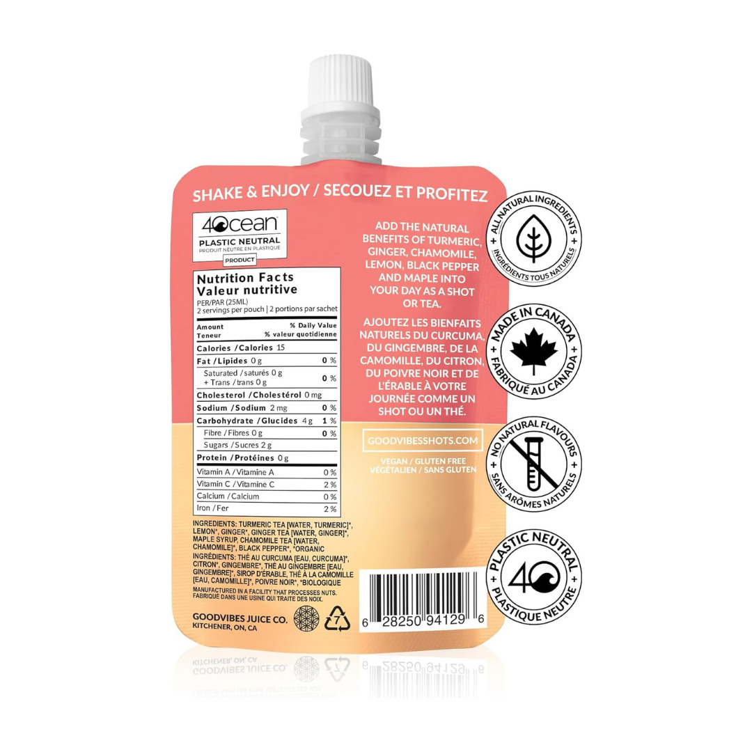 GoodVibes Tumeric Daily + 50mL