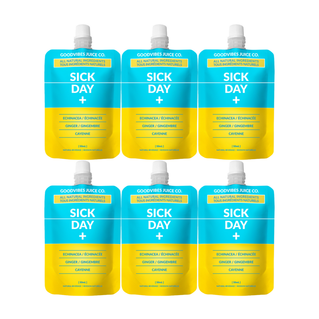 Goodvibe Juice Co. Sick Day (Pack of 6)