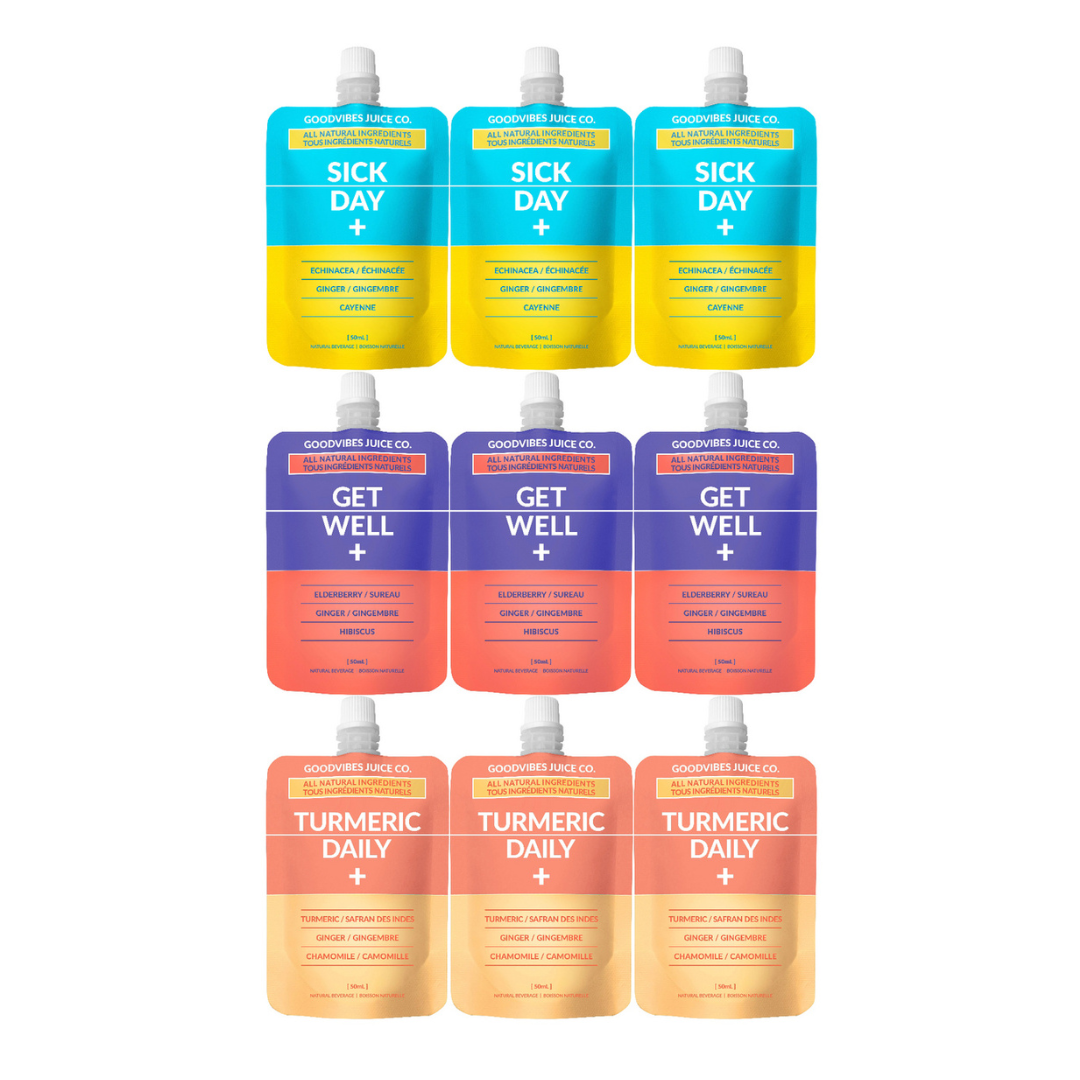 Goodvibes Juice Co. Mixer Pack (Pack of 9)