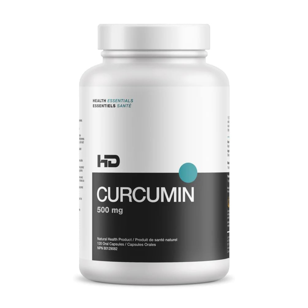 HD Muscle Curcumin 500mg 120 Capsules
