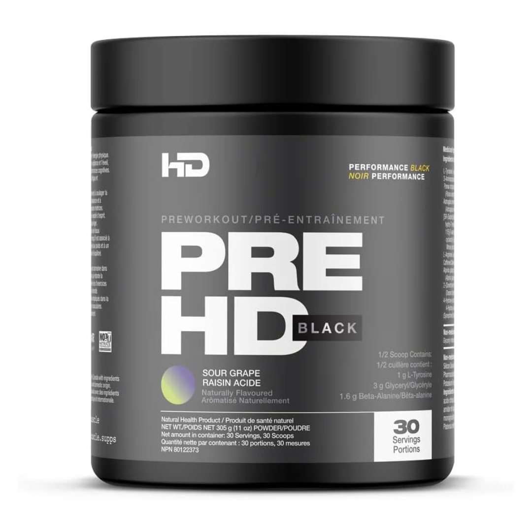 HD Muscle PreHD Black 30/15 Servings