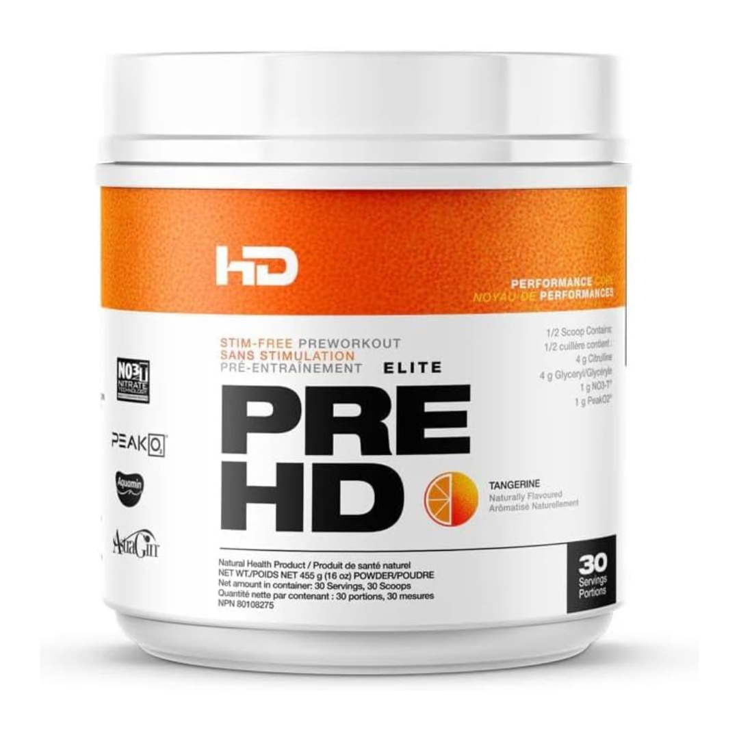 HD Muscle PreHD Elite Stimulant Free 30 Servings