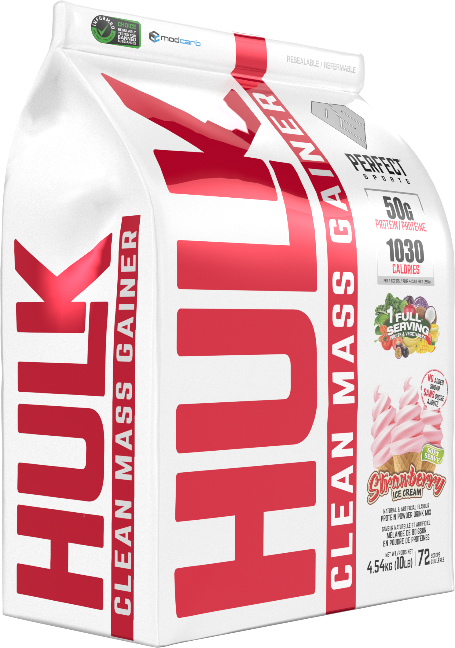 Perfect Sports Hulk Mass Gainer 10LB