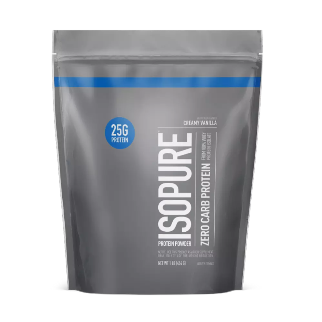 IsoPure Zero Carb Whey Protein Isolate 1LB Bag
