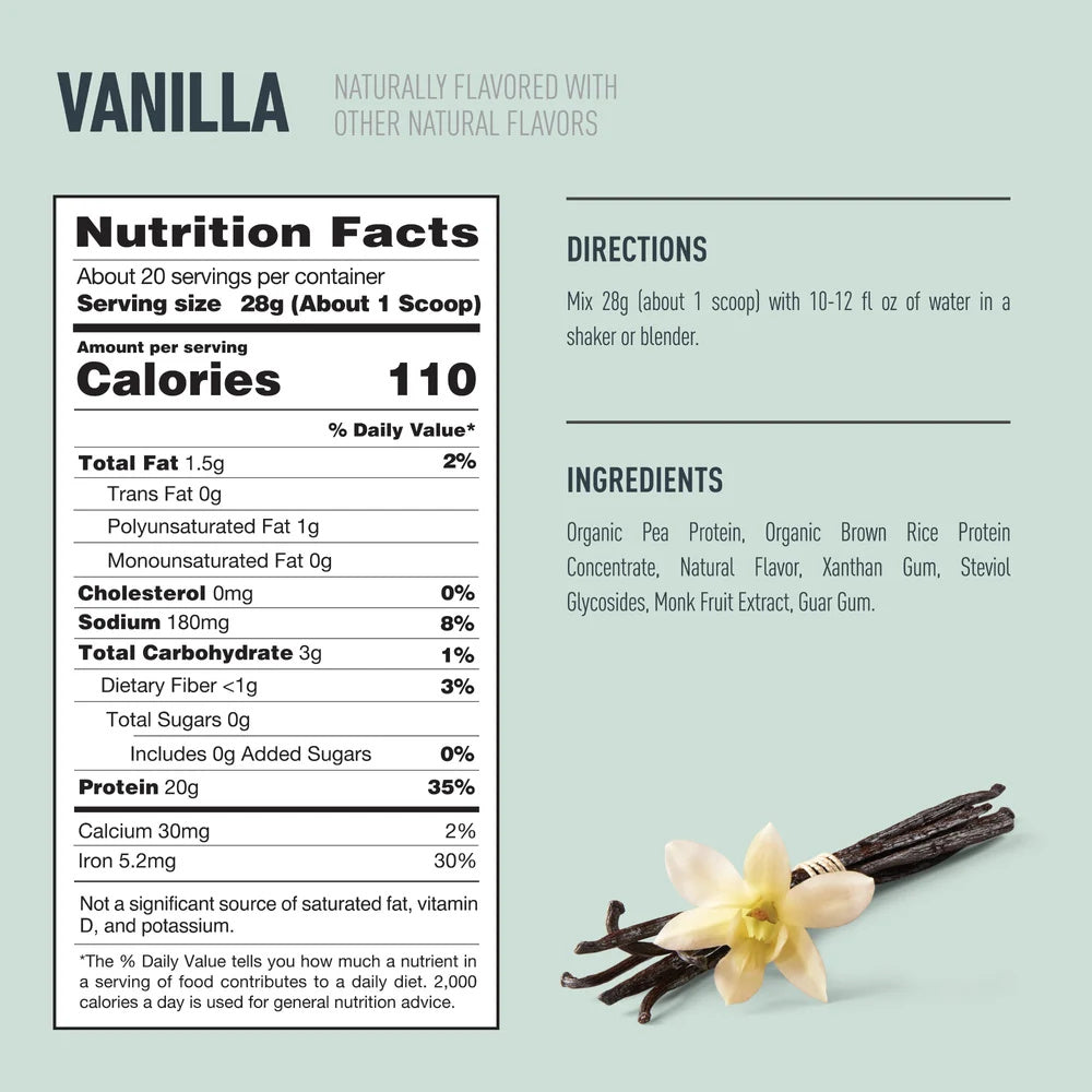 Isopure Plant Protein 20 Servings