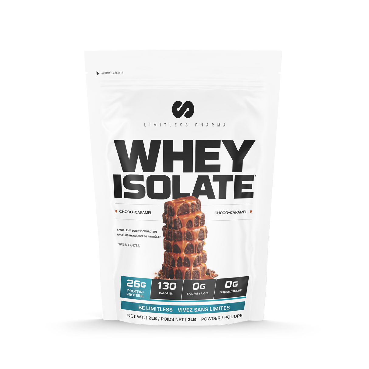 Limitless Pharma Whey Protein Isolate 2lbs