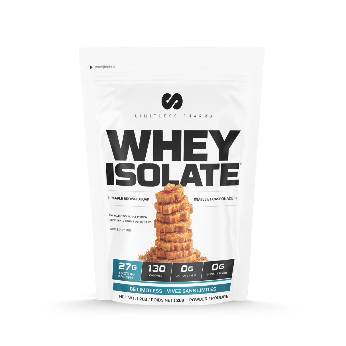 Limitless Pharma Whey Protein Isolate 2lbs