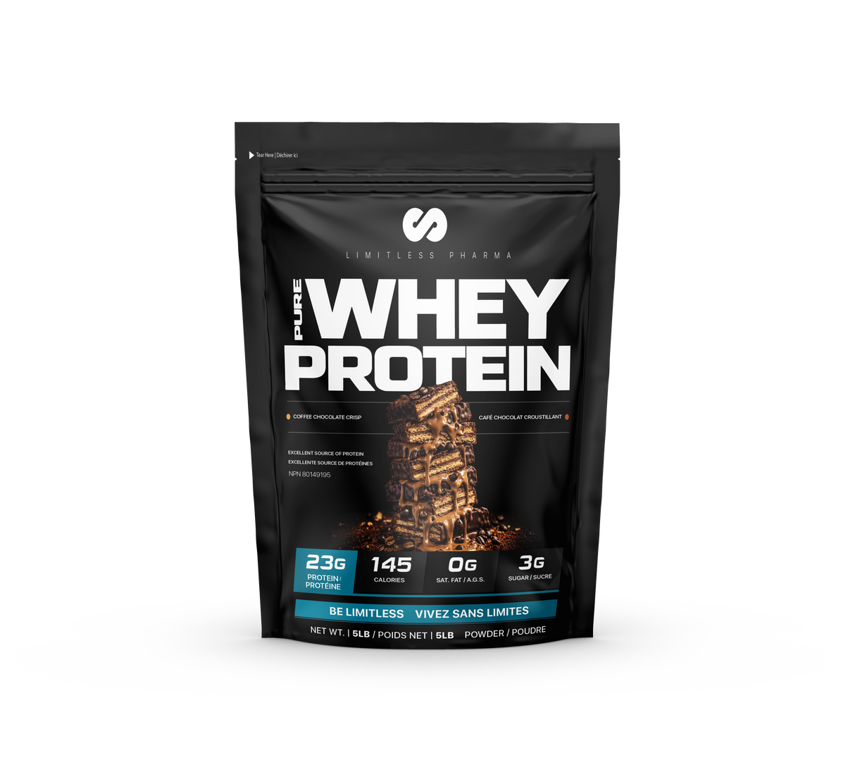 Limitless Pharma Whey Protein 5lbs