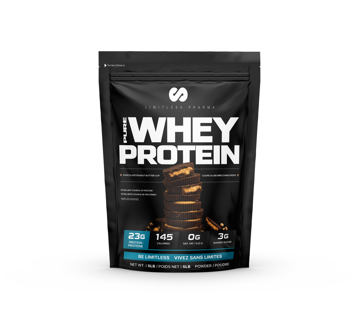 Limitless Pharma Whey Protein 5lbs