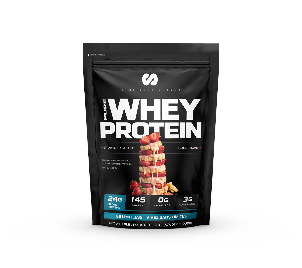 Limitless Pharma Whey Protein 5lbs
