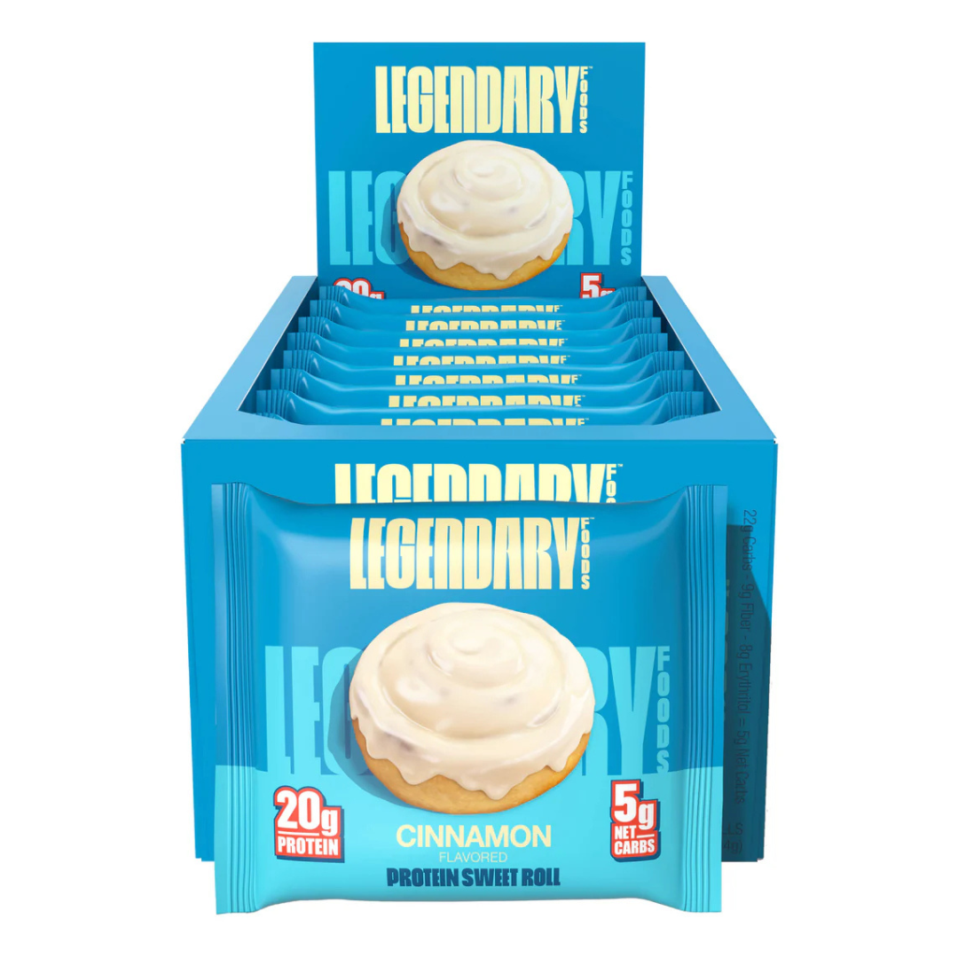 Legendary Foods Protein Sweet Roll Cinnamon (Box of 8)