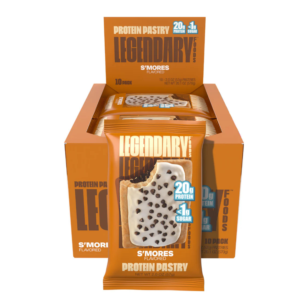Legendary Foods Protein Tasty Pastry S'mores (Box of 10)