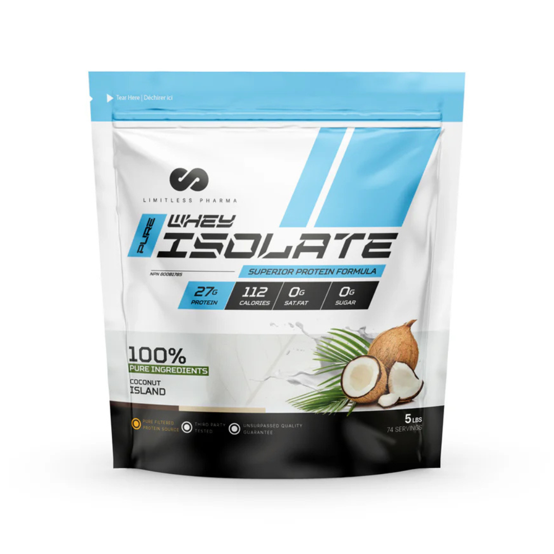 Limitless Pharma Whey Protein Isolate 5lbs