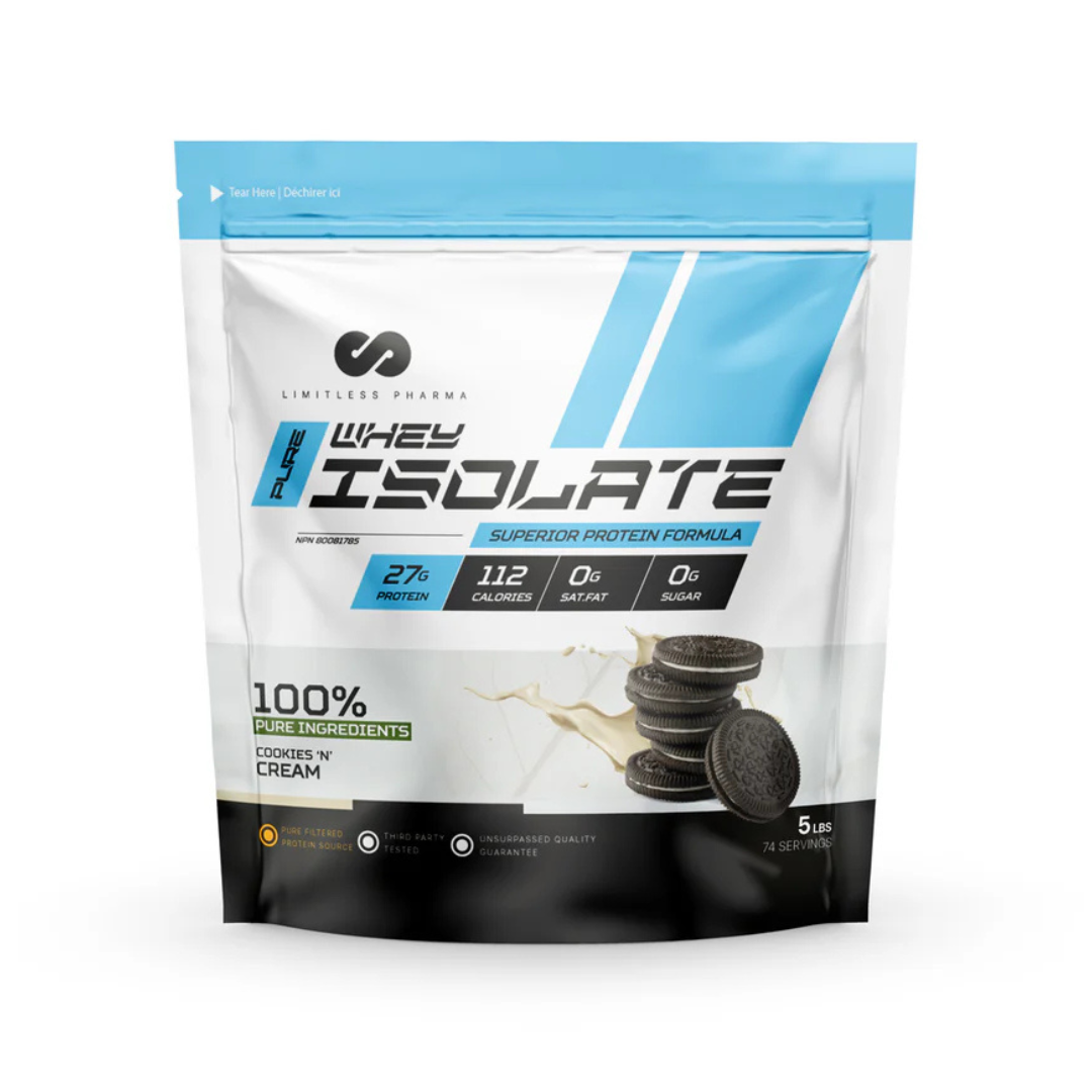 Limitless Pharma Whey Protein Isolate 5lbs