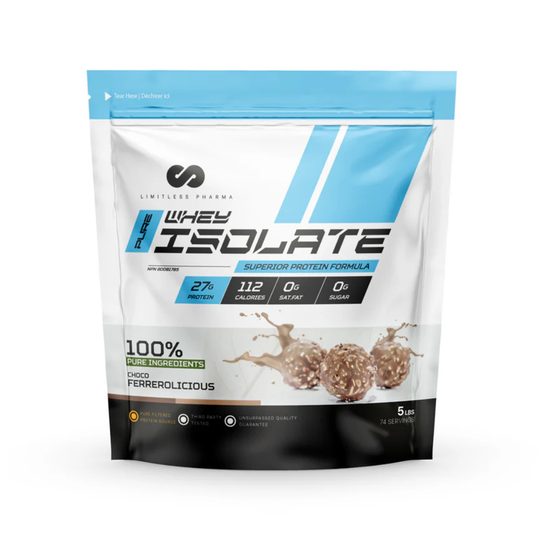 Limitless Pharma Whey Protein Isolate 5lbs