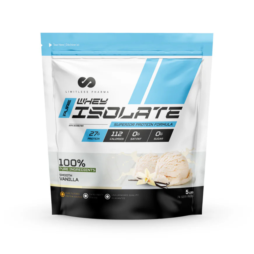 Limitless Pharma Whey Protein Isolate 5lbs