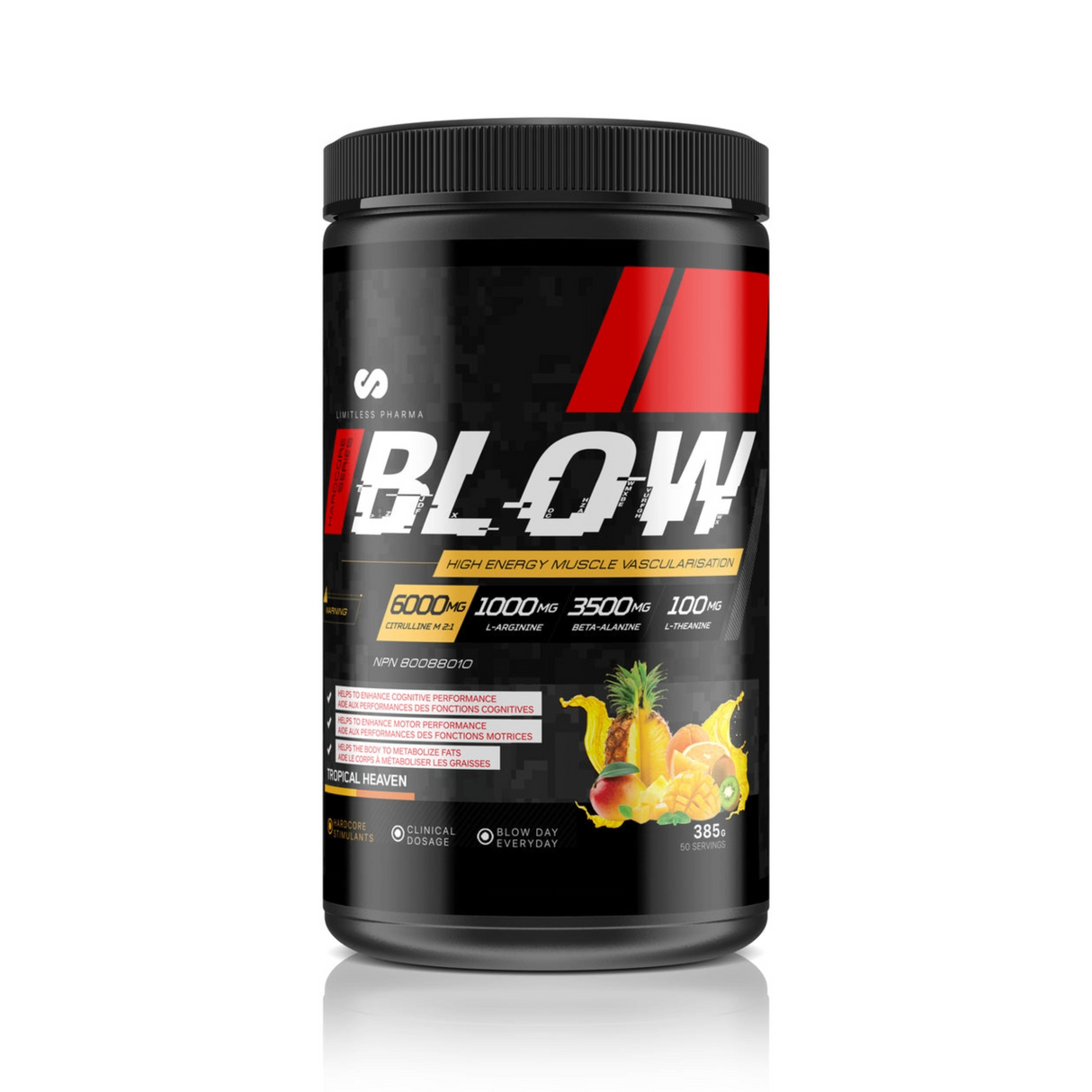 Limitless Pharma BLOW Pre-Workout 50 Servings