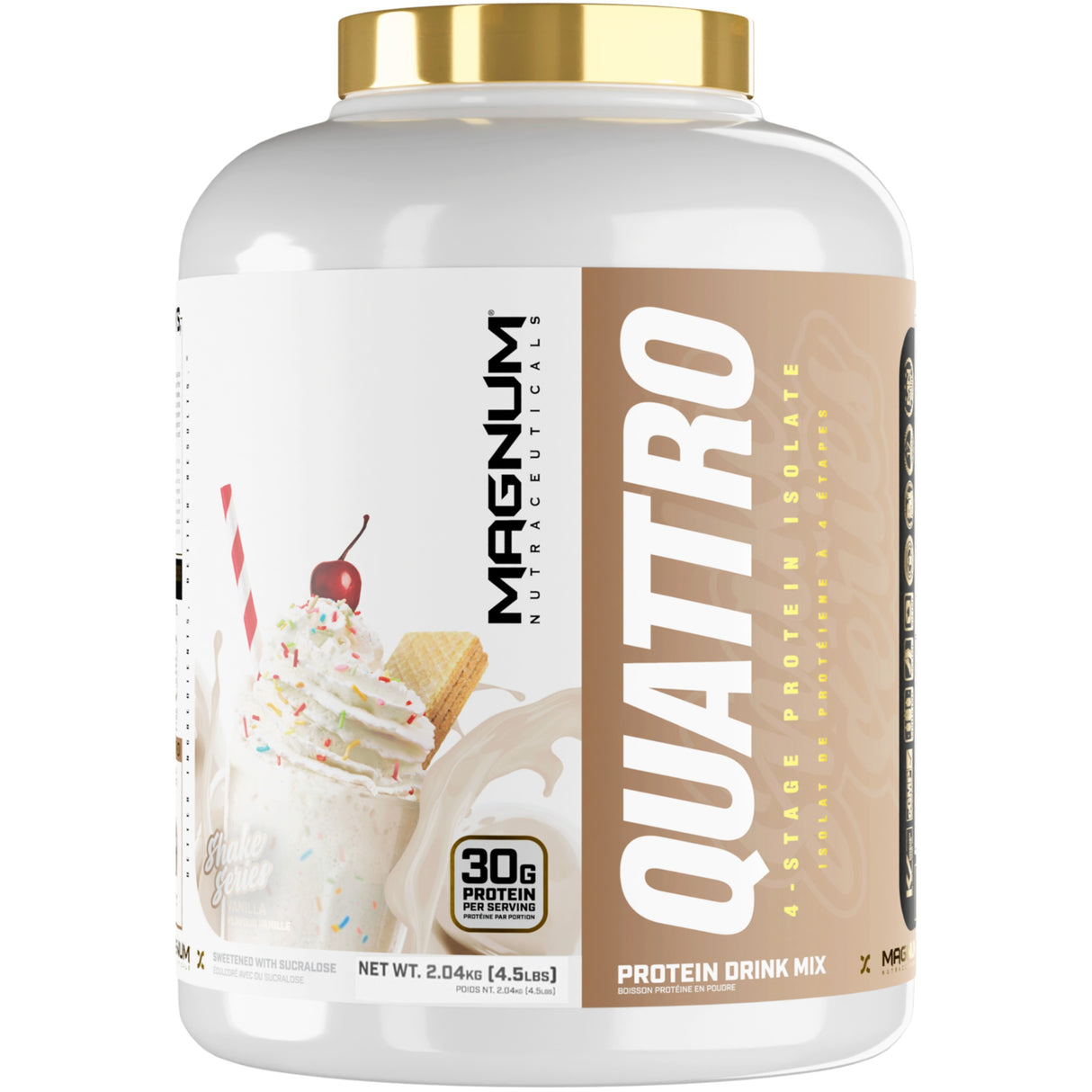 Magnum Quattro Isolate Protein 4.5lbs