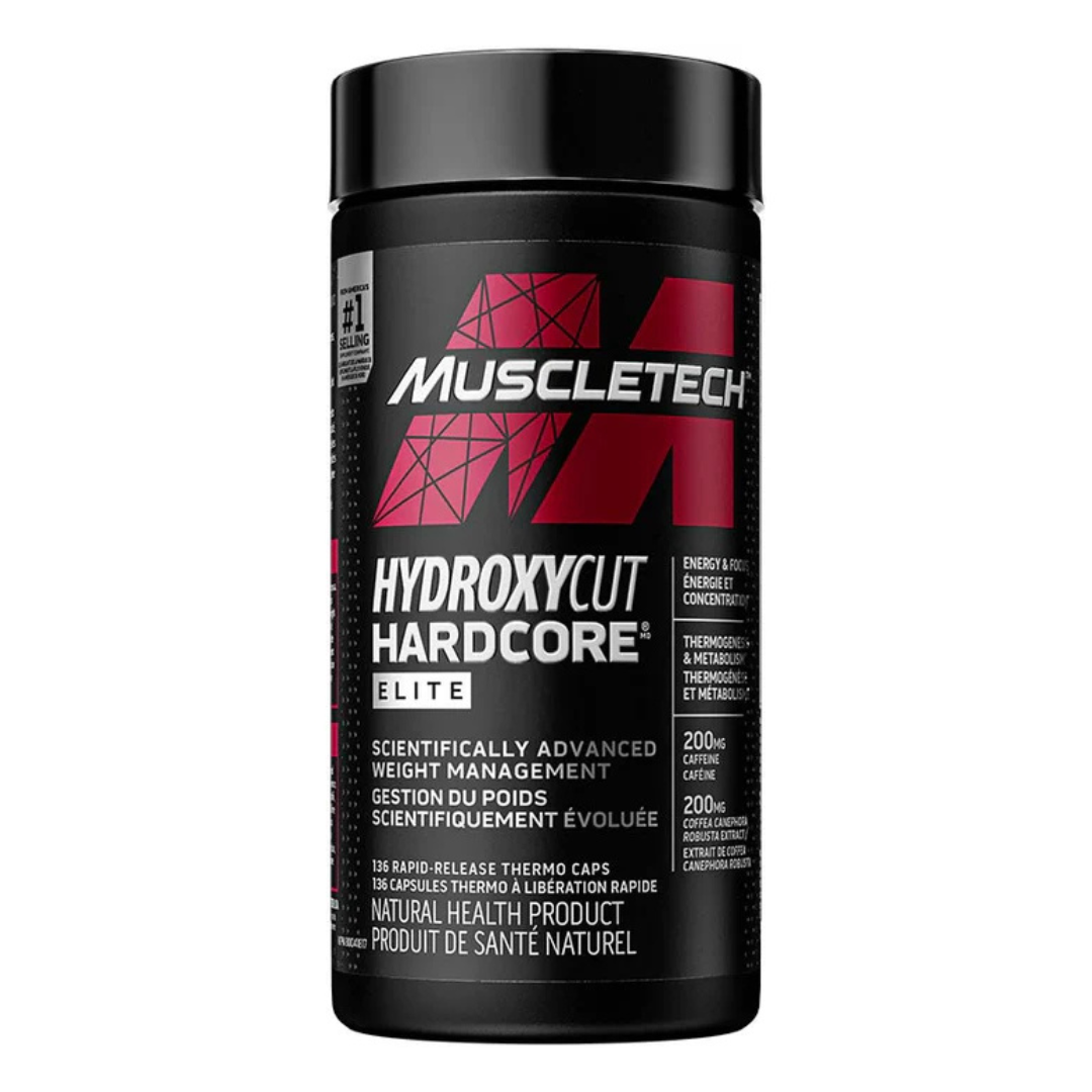 Muscletech HydroxyCut Hardcore Elite 136 Count, 68 Servings