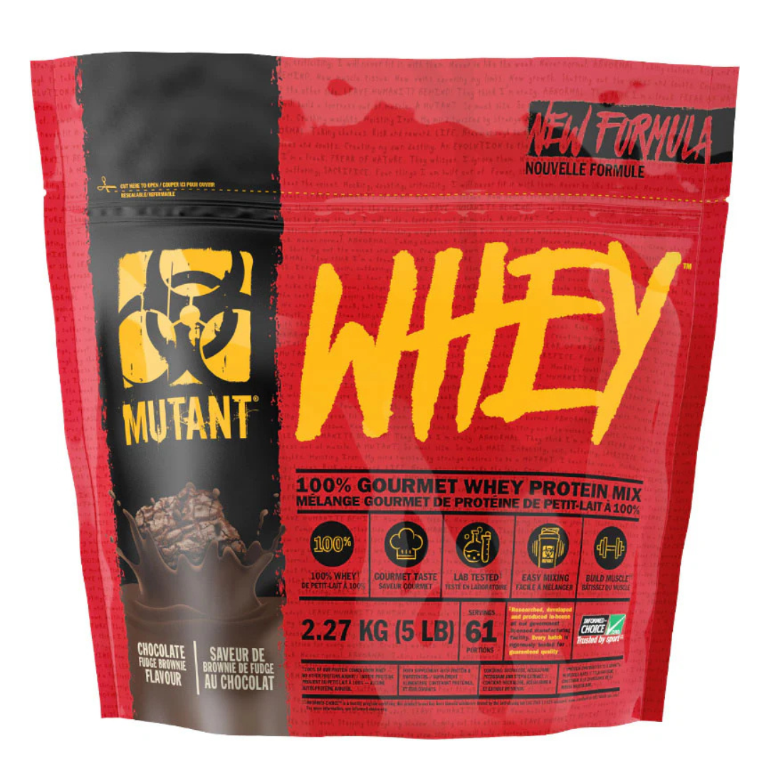 Mutant Whey 5lbs 100% Gourmet Whey Protein Mix