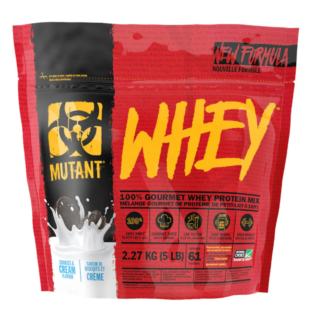 Mutant Whey 5lbs 100% Gourmet Whey Protein Mix