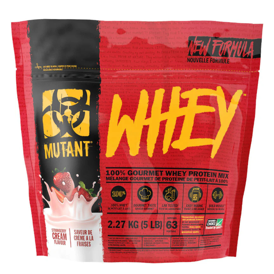 Mutant Whey 5lbs 100% Gourmet Whey Protein Mix