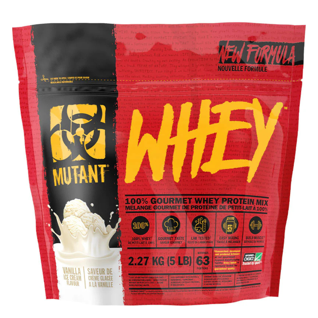 Mutant Whey 5lbs 100% Gourmet Whey Protein Mix