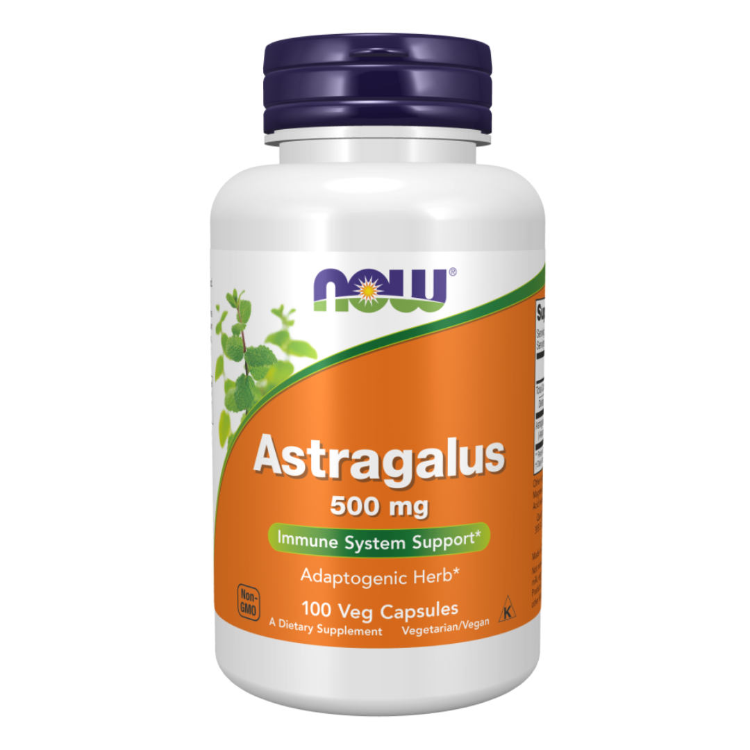 NOW Astragalus 500mg 100 Capsules