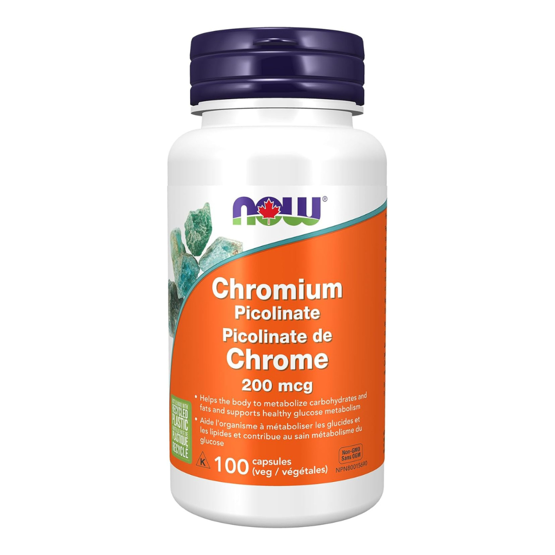 NOW Chromium Picolinate 100 Caps