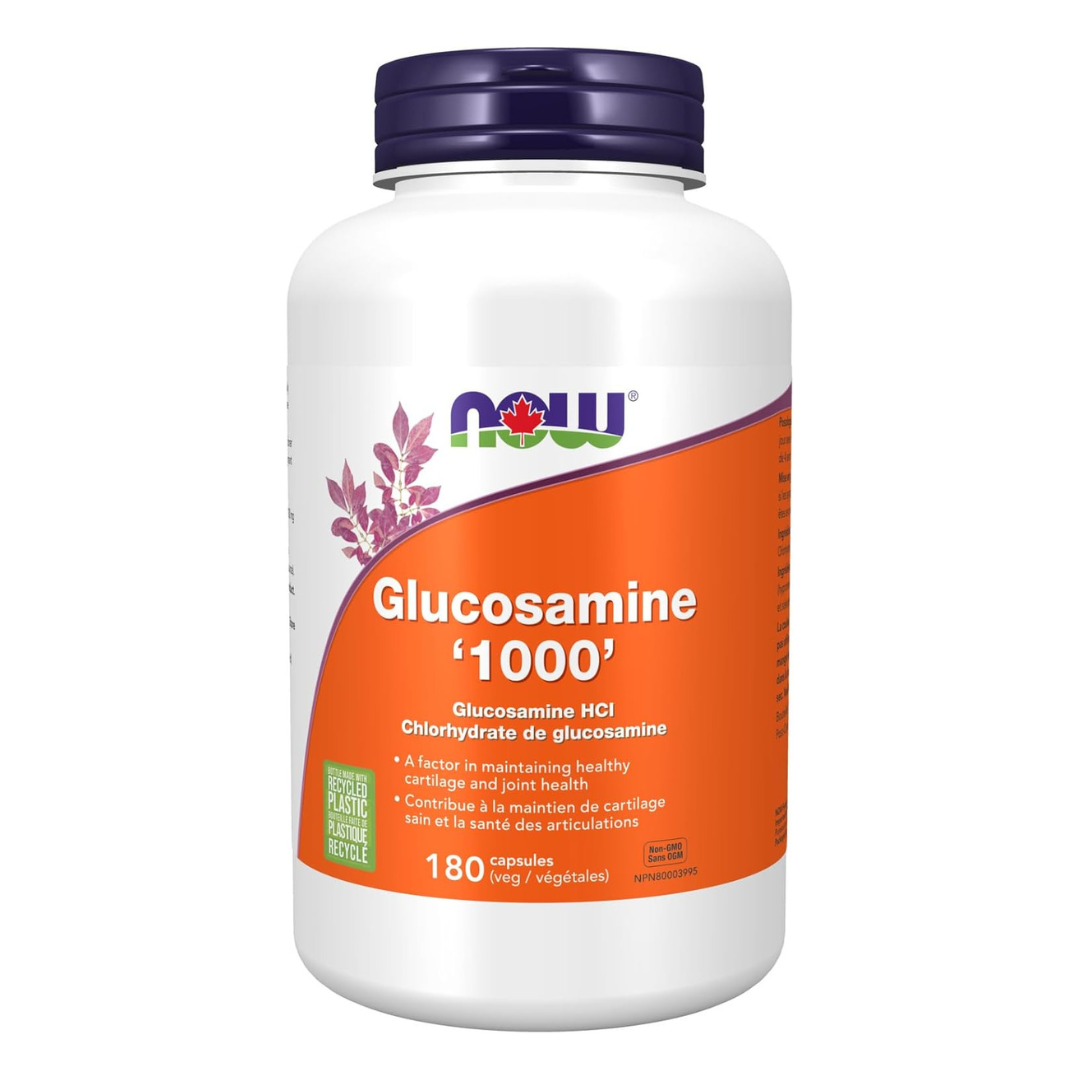 NOW Glucosamine HCL1000 180 Caps