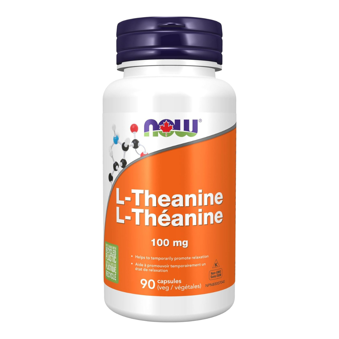 NOW L-Theanine 100mg 90 Caps