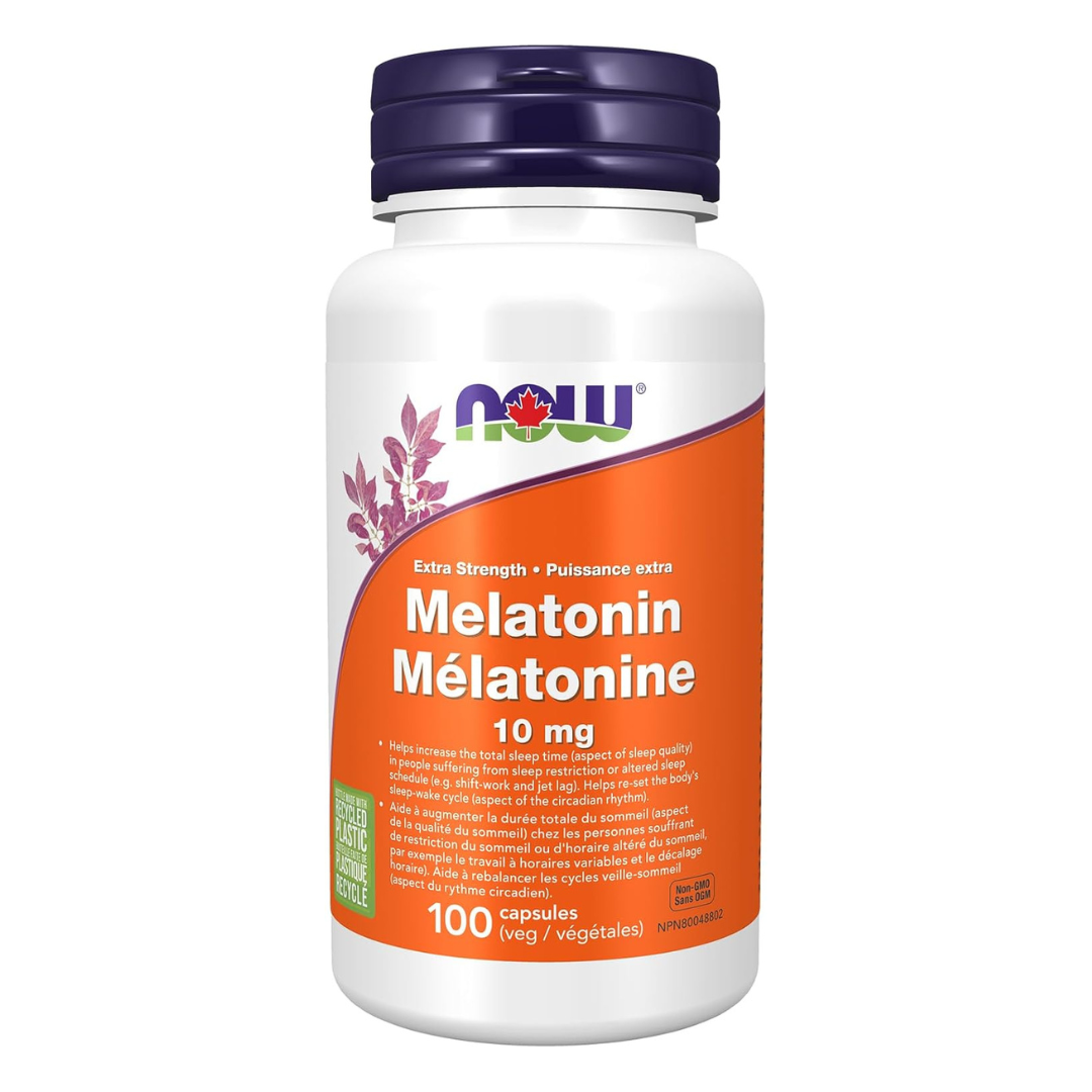 NOW Melatonin 10mg 100 Caps