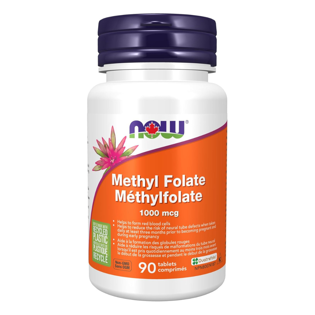 NOW Methyl Folate 1000 mcg 90 tablets