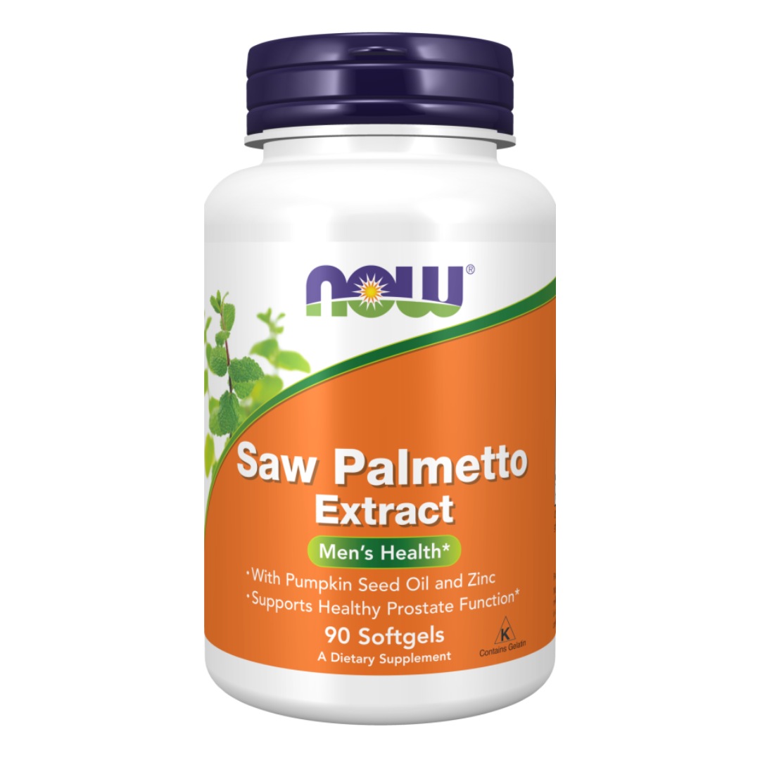 NOW Saw Palmetto 60 Softgels