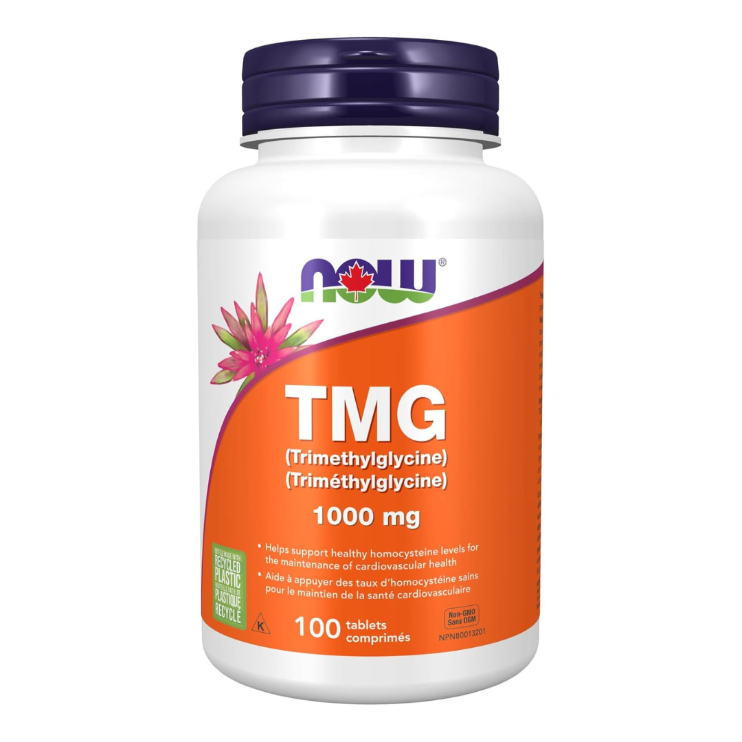 NOW TMG Betaine 1000mg 100 Tablets