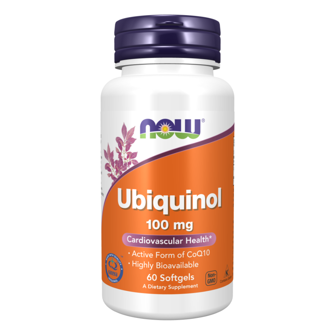 NOW Ubiquinol 100mg 60 Caps