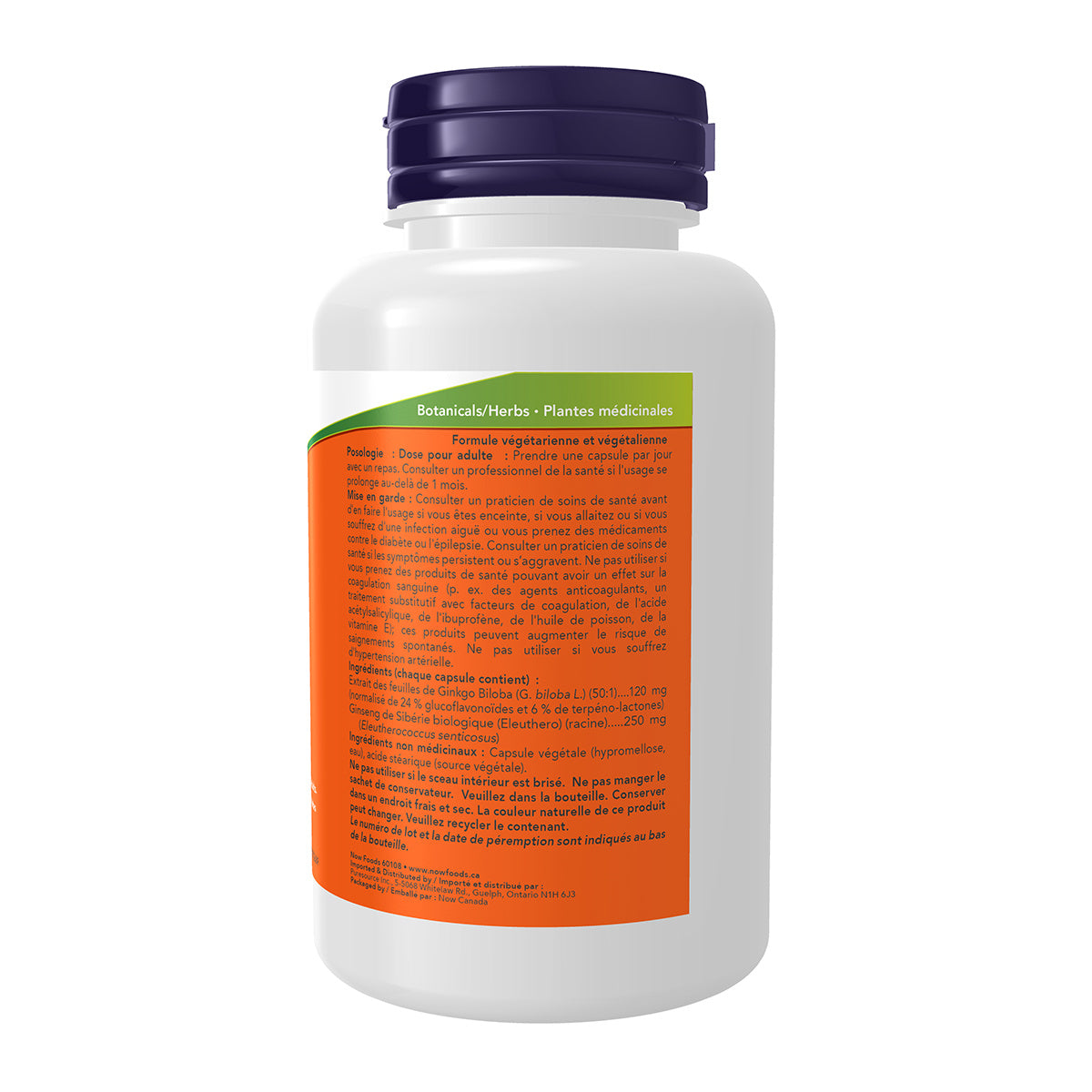 NOW Gingko Biloba 120mg 100 Caps