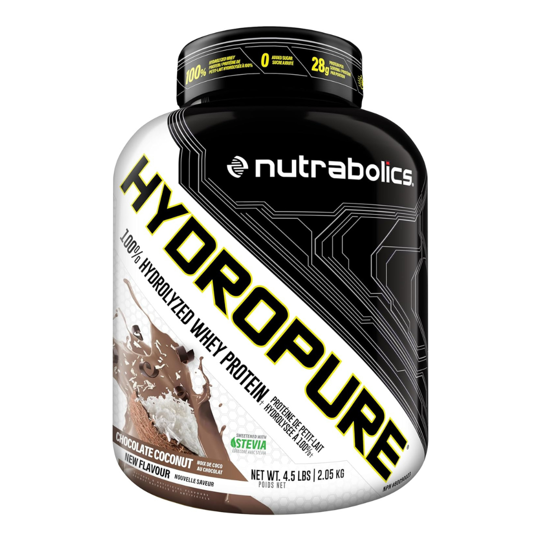 Nutrabolics HydroPure Hydrolyzed Whey Protein 4.5lbs 57 Servings